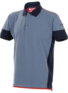 Polo de Trabajo Stretchfit Azul