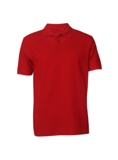 Poloshirt Basic rot
