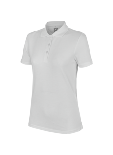 Poloshirt Job+ Damen weiss