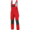Arbeitslatzhose Cetus rot/anthrazit