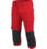 Pantalone da lavoro 3/4 Cetus rosso