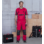Arbeitslatzhose Cetus rot/anthrazit