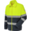 Würth MODYF high-visibility werkfleecetrui, geel/marineblauw