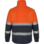 Warnschutz Fleecejacke EN 20471 orange navy