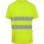 T-shirt gialla alta visibilità