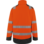 Parka de travail haute-visibilité orange fluo 3 en 1 Würth MODYF