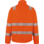 Parka de travail haute-visibilité orange fluo 3 en 1 Würth MODYF