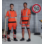 Pantalon de travail haute-visibilité Fluo orange/anthracite Würth MODYF