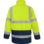 Parka de travail LUMEN 4 en 1 Jaune