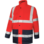 LUMEN 4-in-1 werkparka Rood/Marine