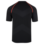 T-Shirt Performance schwarz/rot