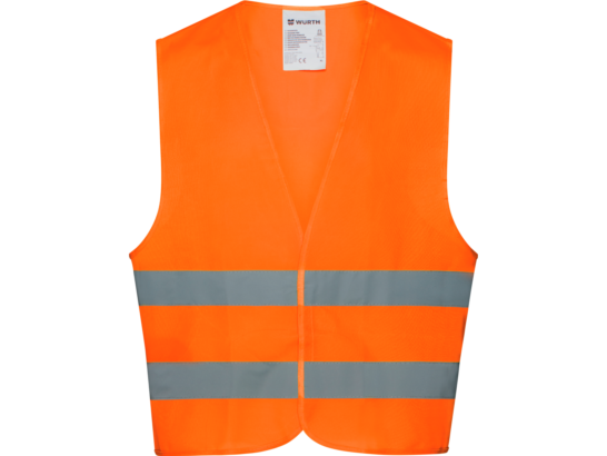 Gilet “SECURITY” per la sicurezza ad alta visibilità giallo/arancione fluo 