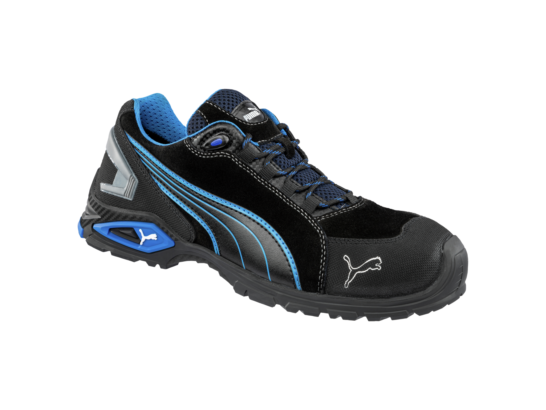 جوال جالكسي قديم Chaussures de sécurité S3 SRC Puma Rio noires/bleues جوال جالكسي قديم