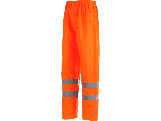 Hi Viz imperméable orange Rain Over Pantalon Haute Vis Homme Élastique Pantalon XL 