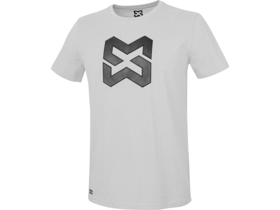 Arbeits T-Shirt Logo IV hellgrau