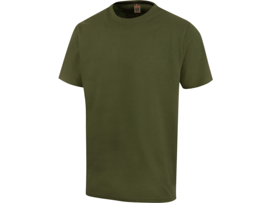 Camiseta Corta Job+ Verde Militar | Würth