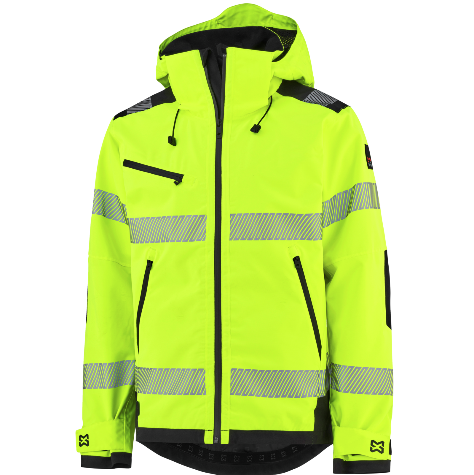 Performance Warnschutz Hardshelljacke Klasse 3 gelb