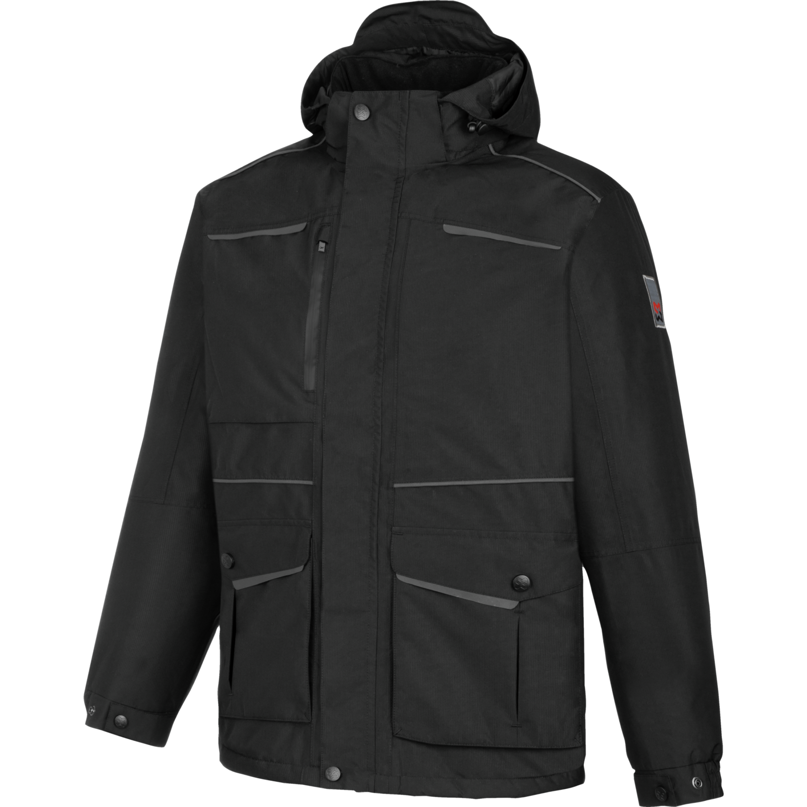Parka Star schwarz