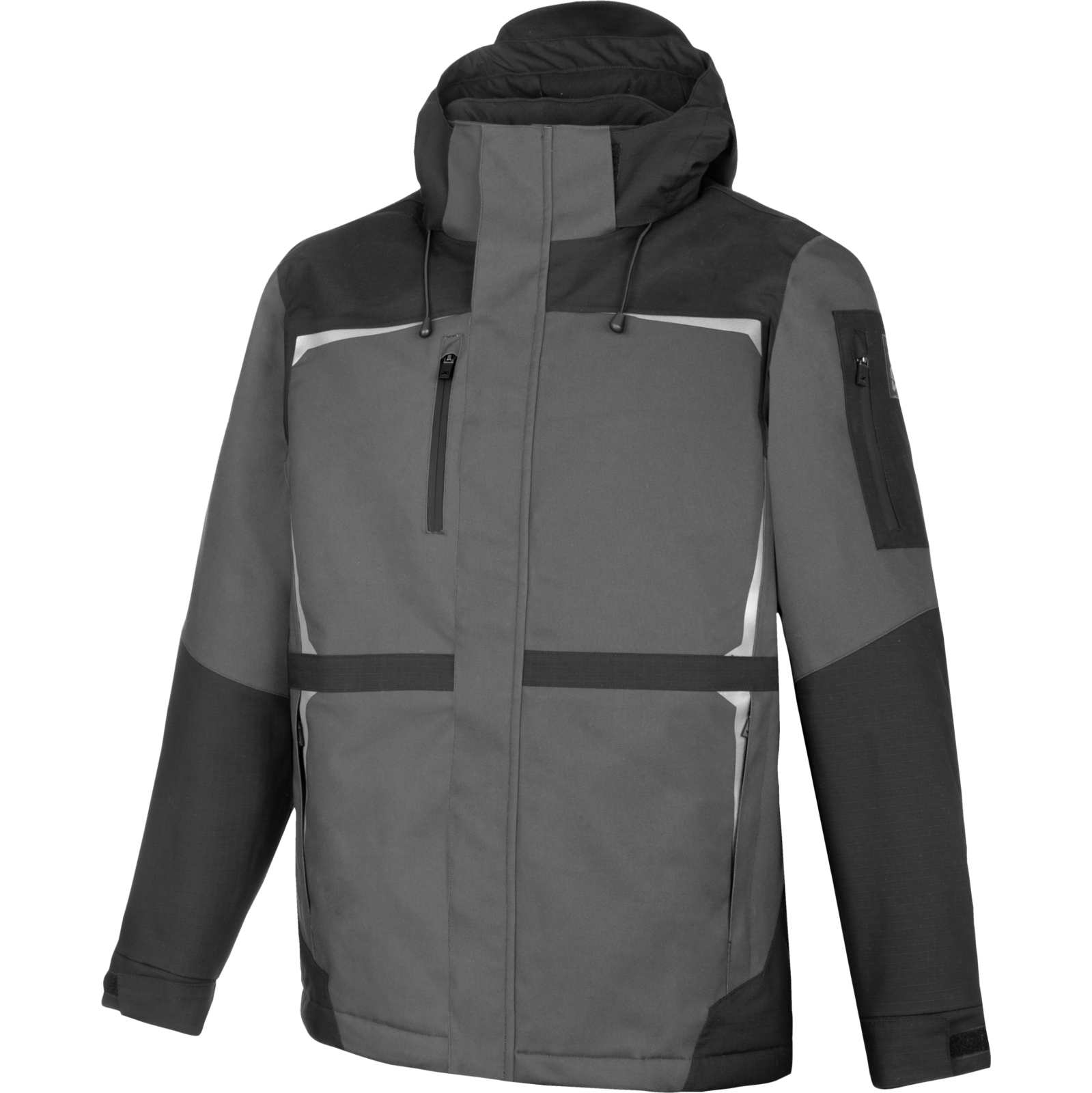 Temper Winterjacke hellgrau