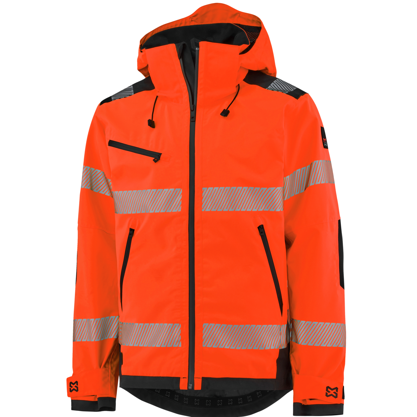 Performance Warnschutz Hardshelljacke Klasse 3 orange