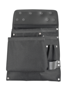 Praktische & robuste Werkzeugtasche in Schwarz für Handerker, Dachdecker, Zimmerer und als Zunft Zubehör