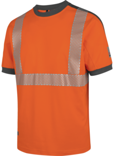 T-shirt alta visibilità arancione Neon