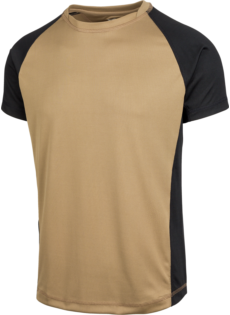 Camiseta Dry-Tech Beige/Negro