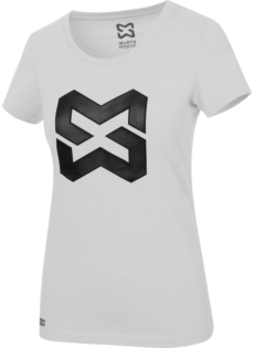 T-shirt donna Logo grigia