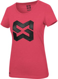 T-shirt donna Logo rossa