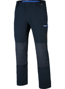 Pantalón de Trabajo Stretch Evolution Azul Marino/Azul Real