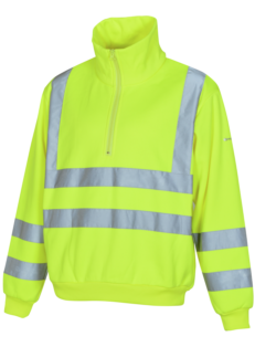 Sweatshirt de Trabalho Alta Visibilidade 3/2 Amarelo
