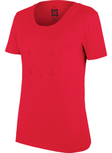 T-Shirt X-Finity Damen rubinrot