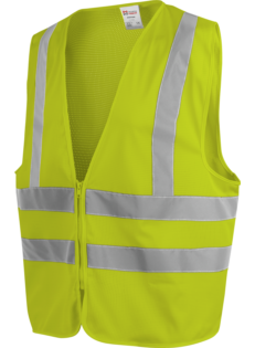 Würth MODYF high-visibility vest van netstof, geel