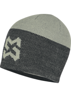 Wärmende Mütze für Handwerker in tollem Desig, Farbe Grau, aus Thermogewebe mit Fleece-Innenseite