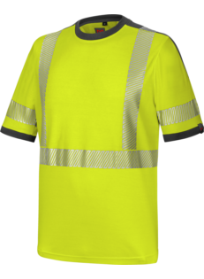 Warnschutz T-Shirt Klasse 2 Neon Plus gelb