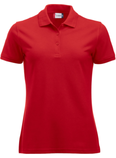 Manhattan tennisskjorte dame rød