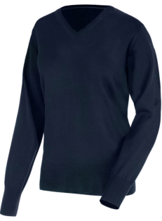 Pullover V-Neck für Frauen blau