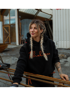 Kuschelpulli TSCHULIQUE Damen schwarz