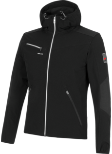 Softshelljacke Stretch Evolution schwarz