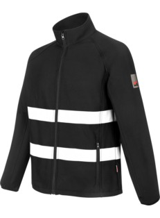 SIMPLY REFLEX werk softshell Zwart