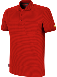 Poloshirt Apus Pocket ESD rot