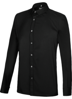 Chemise homme STRETCH ML Noir