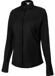 Chemise femme STRETCH ML Noir