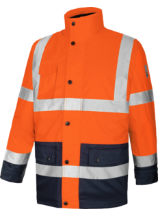 LUMEN 4 in 1 werkparka Oranje