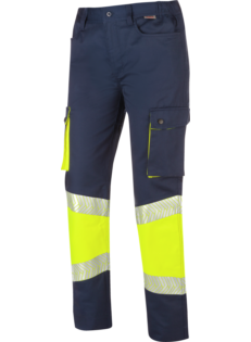 Pantalón Mujer Lumen Pro Amarillo/Azul Marino