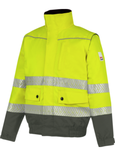 Chaqueta-Chaleco Lumen Pro Amarillo/Gris