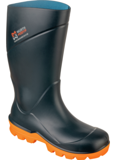 S5 Bota PU Delmar Azul/Naranja
