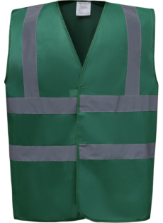 Gilet de travail Retro vert