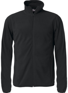 Basic Microfleece jakke sort