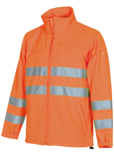 Softshell de trabalho Alta Visibilidade 2/2 Laranja